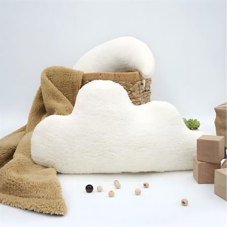 Dekoratif Peluş Yastık, Teddy Kumaş Bulut Yastık, Süper Kabarık Bulut Yastık, Bulut Morteddy Serisi