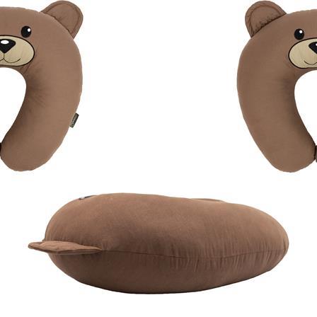 Emzirme Yastığı Bebek Destek Minderi Hamile Yastığı Pamuk Kumaş Morbear Serisi