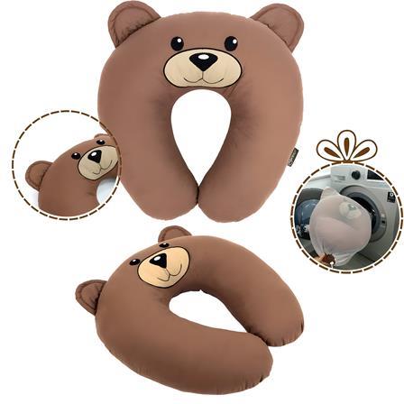 Emzirme Yastığı Bebek Destek Minderi Hamile Yastığı Pamuk Kumaş Morbear Serisi