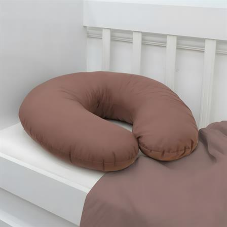 Emzirme Yastığı, Bebek Destek Minderi, Hamile Yastığı Pamuklu Kumaş, Plain Serisi