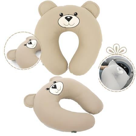 Emzirme Yastığı Bebek Destek Minderi Hamile Yastığı Pamuk Kumaş Morbear Serisi