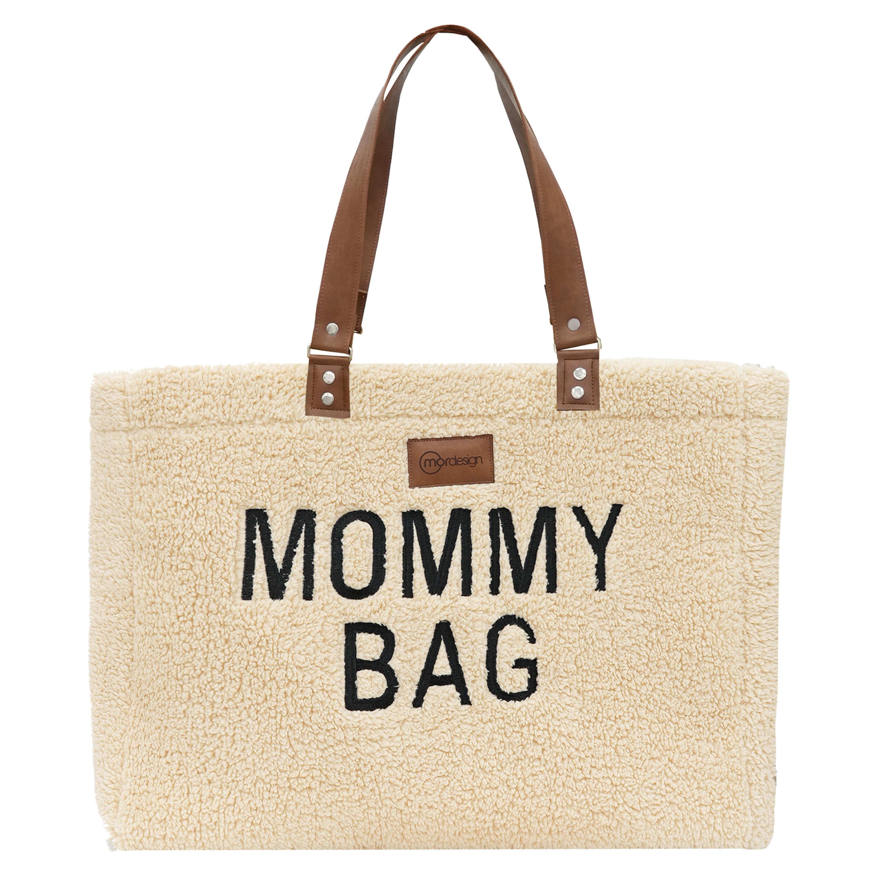 Mommy Bag, Anne Bebek Bakım Çantası, Cüzdan Hediyeli, XL Büyük Boy, Kadın Çantası, Morteddy Serisi