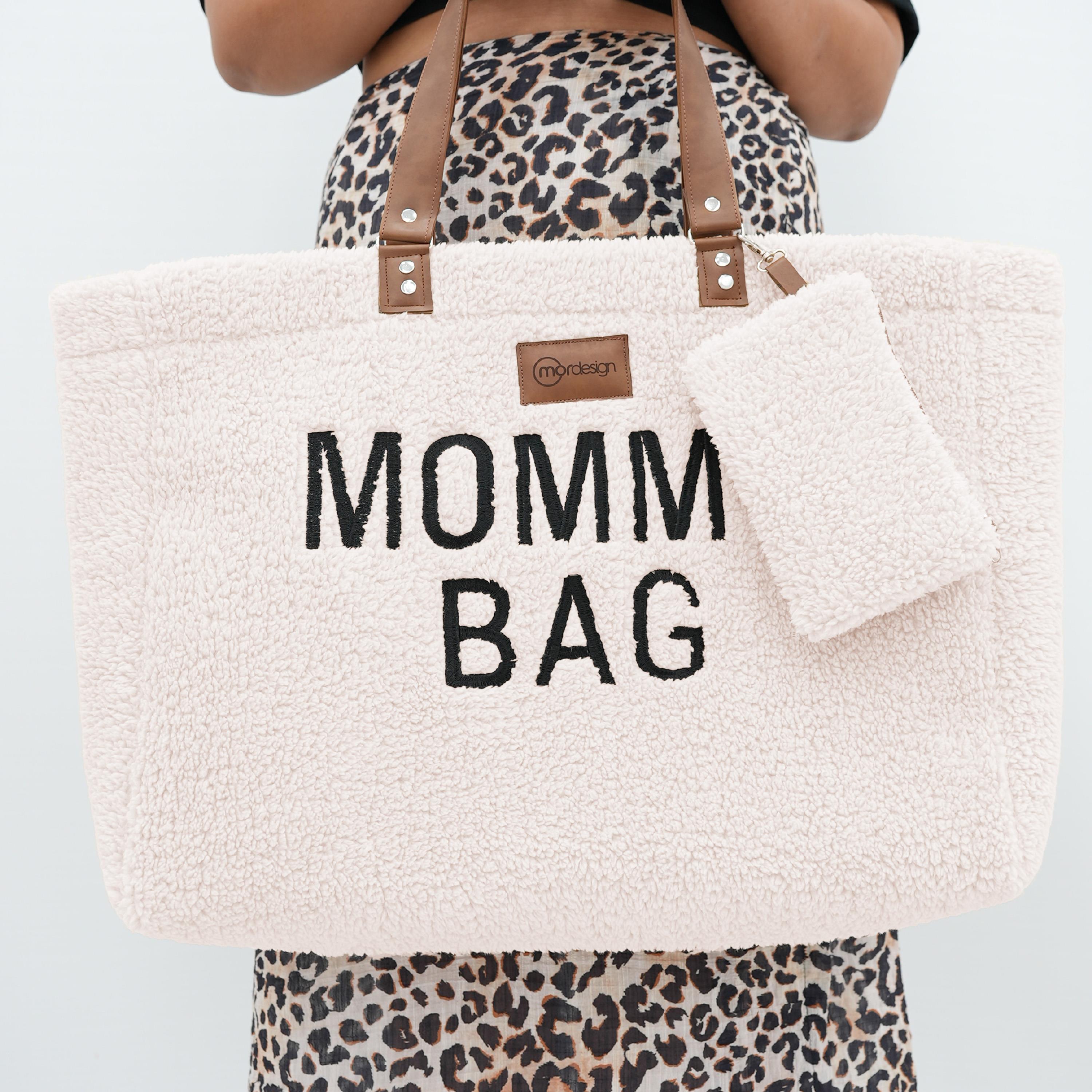 Mommy Bag, Anne Bebek Bakım Çantası, Cüzdan Hediyeli, XL Büyük Boy, Kadın Çantası, Morteddy Serisi