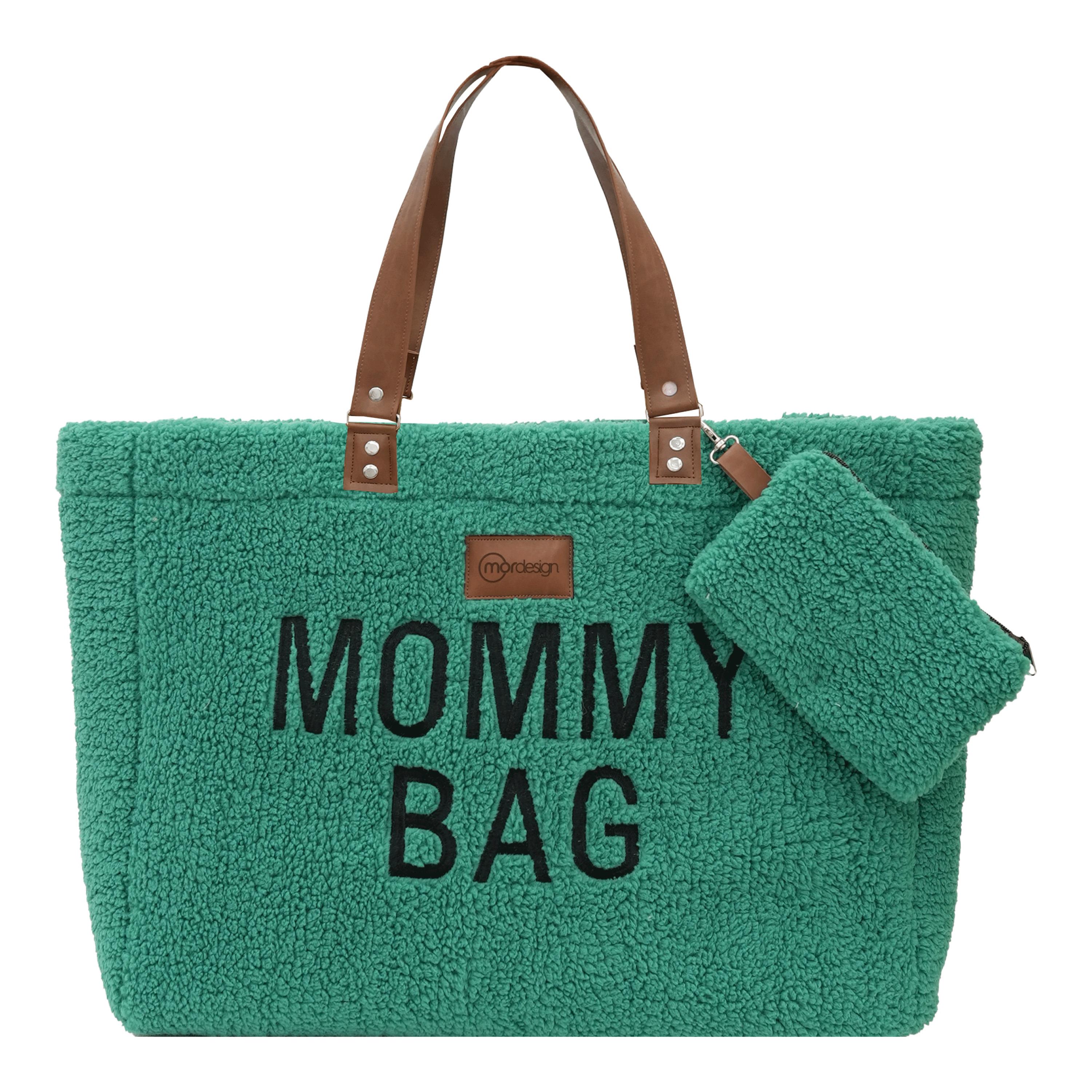 Mommy Bag, Anne Bebek Bakım Çantası, Cüzdan Hediyeli, XL Büyük Boy, Kadın Çantası, Morteddy Serisi
