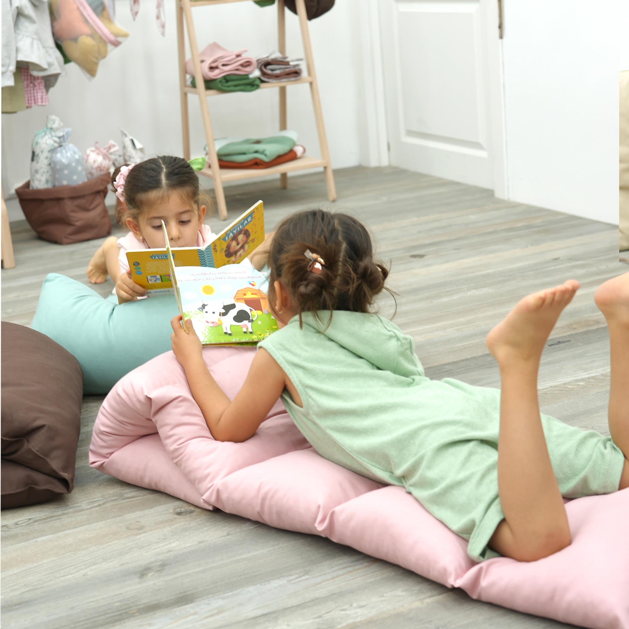 Montessori Çocuk Oyun Minderi,Katlanabilir Yer Minderi,Anaokul/Kreş Minderi,Uyku Matı, Mattress Seri