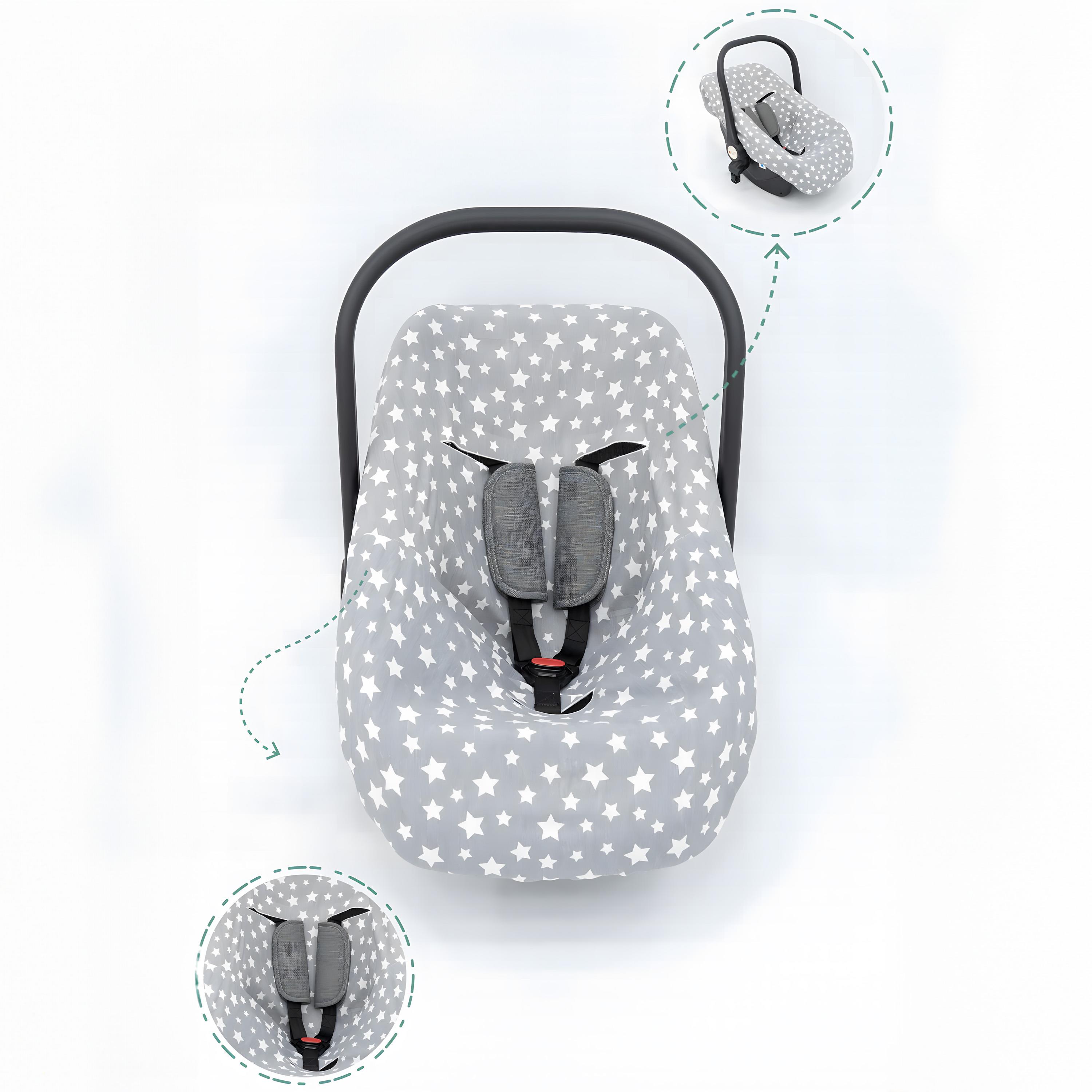 Mordesign Stars 3 Parça Tutmalı  Puset Set Gri