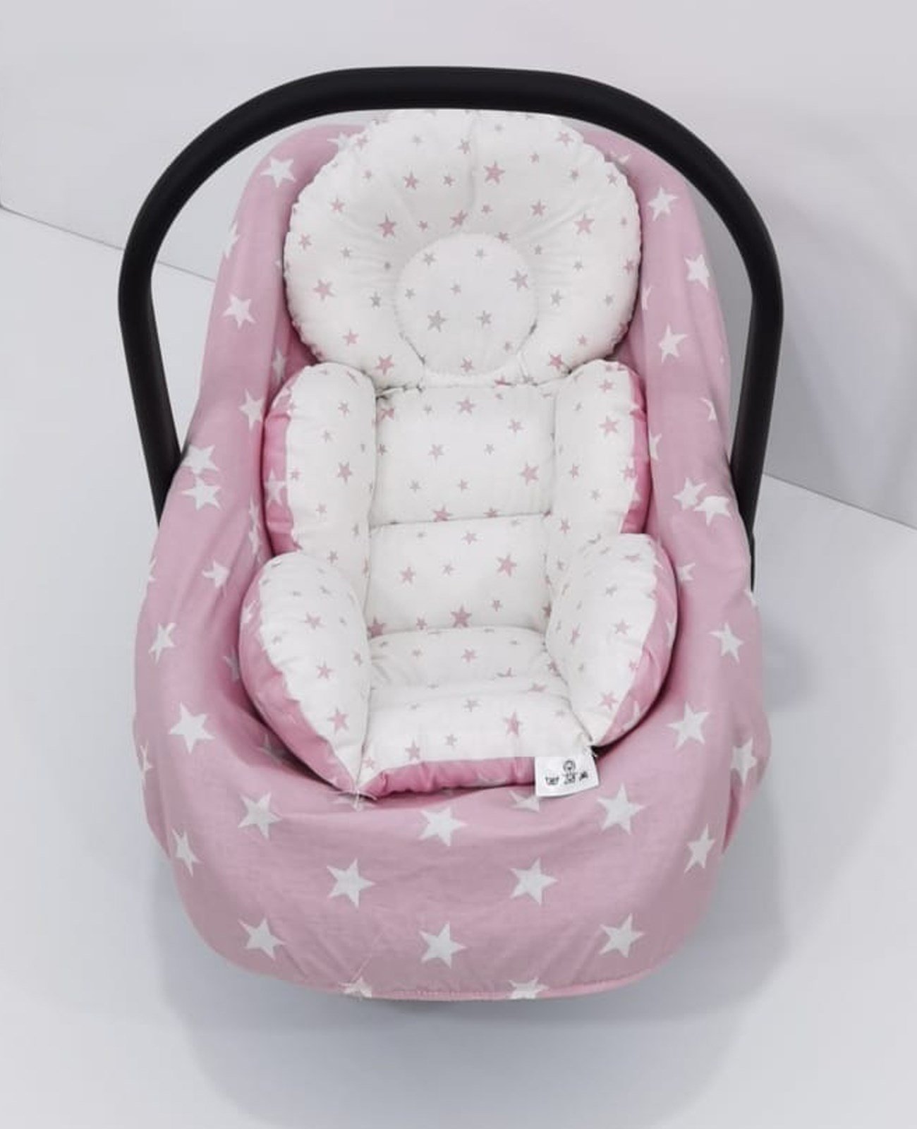 Mordesign Yıldız Puset Minderi  Pembe