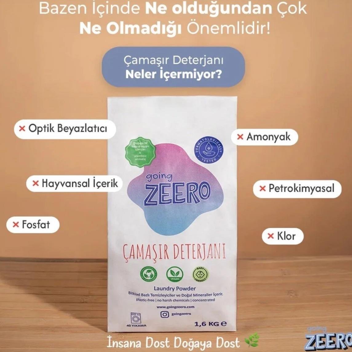 Doğal Konsantre Çamaşır Deterjanı - Bitkisel & Mineral Kaynaklı - 40 Yıkama