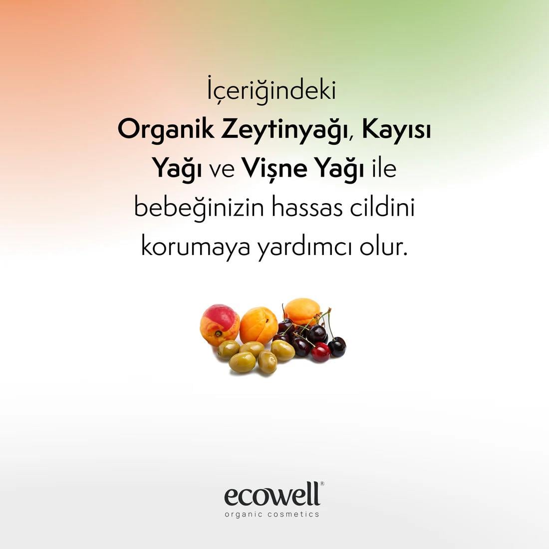 Ecowell Organik Bebek Losyonu - 300 ml