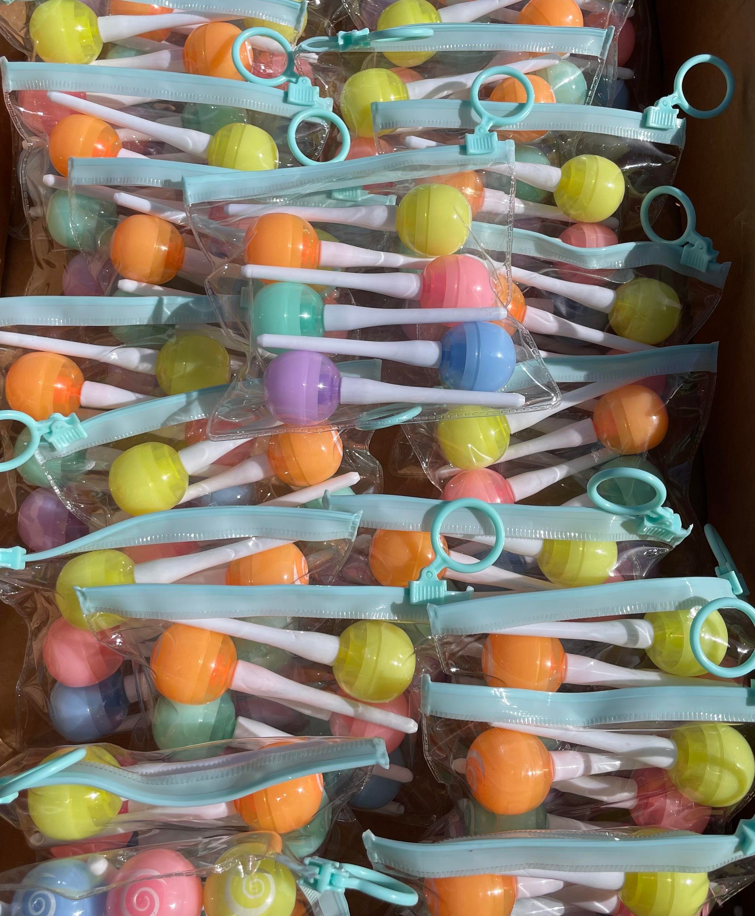 Lolipop Tasarımlı Fosforlu Kalem Seti	