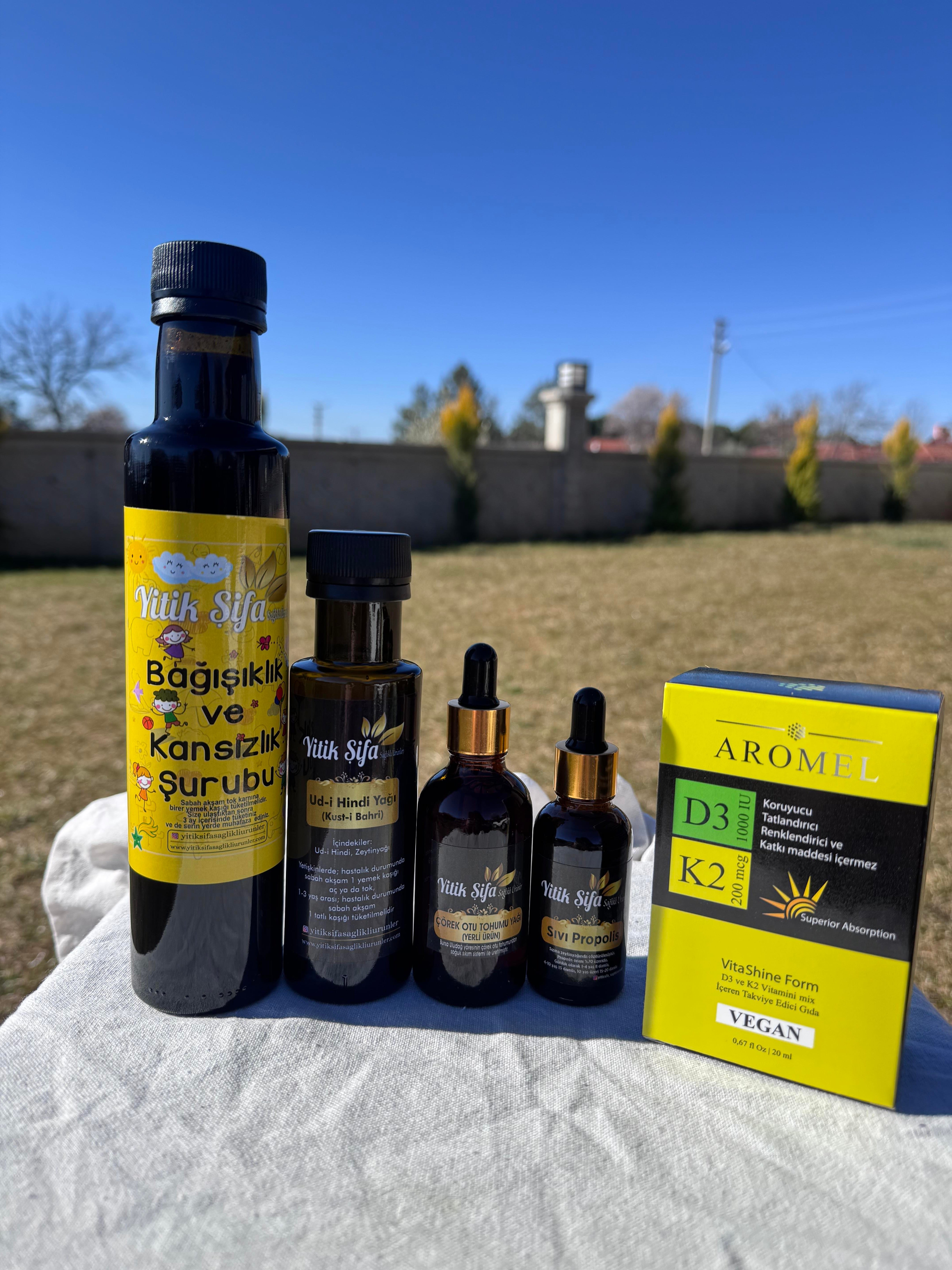 ÇOCUK Destek Paketi + D3K2 (Çocuklar İçin Günlük Bağışıklık Desteği)