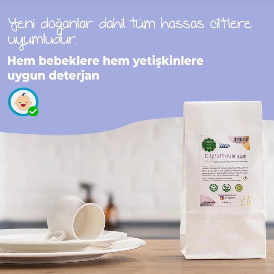 Doğal Bulaşık Makinesi Deterjanı (50 Yıkama)