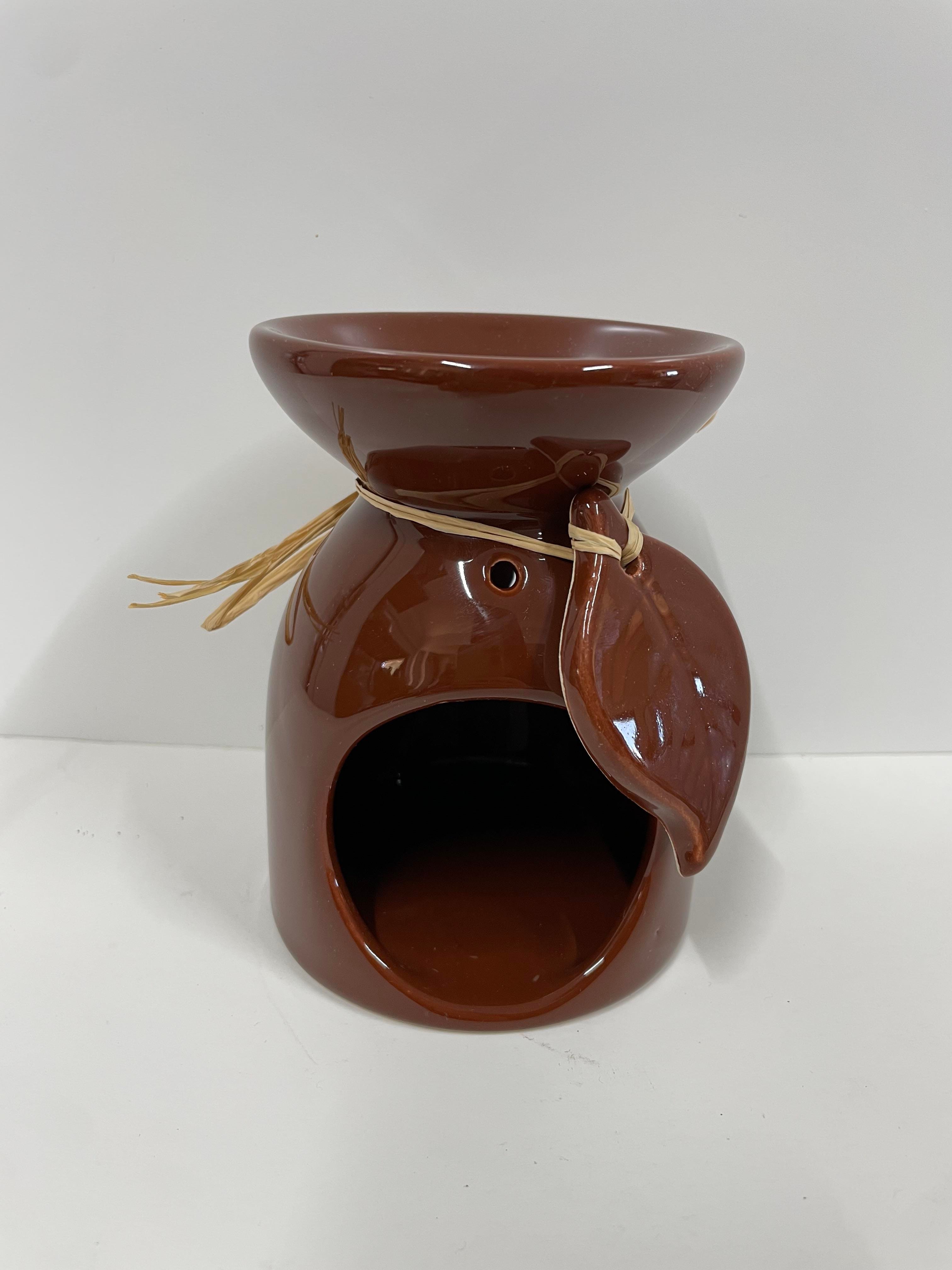 Buhurdanlık Seramik Açık Kahve