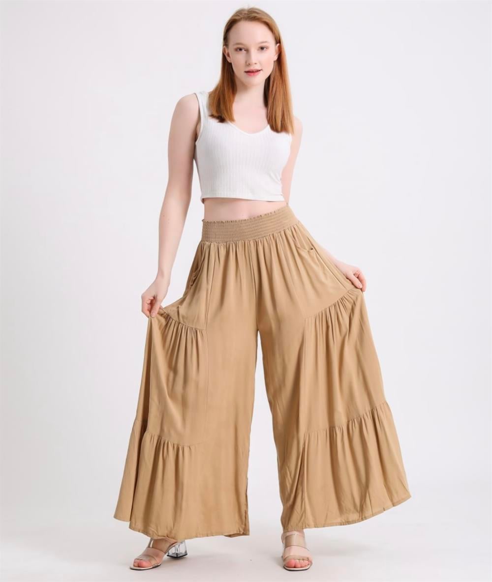 Pantalon Etek - VİZON