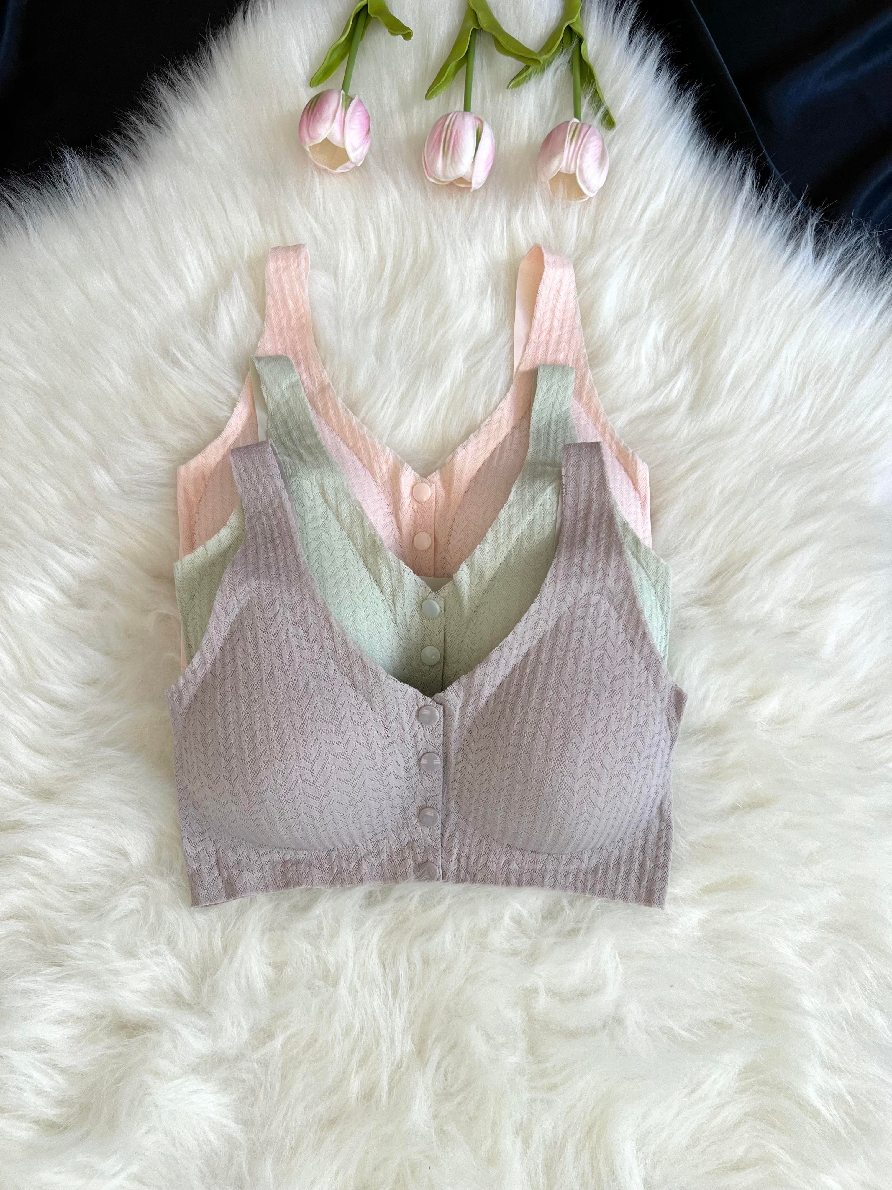 3 Adet Dolgusuz Düğmeli Lazer Kesim Bralet Set