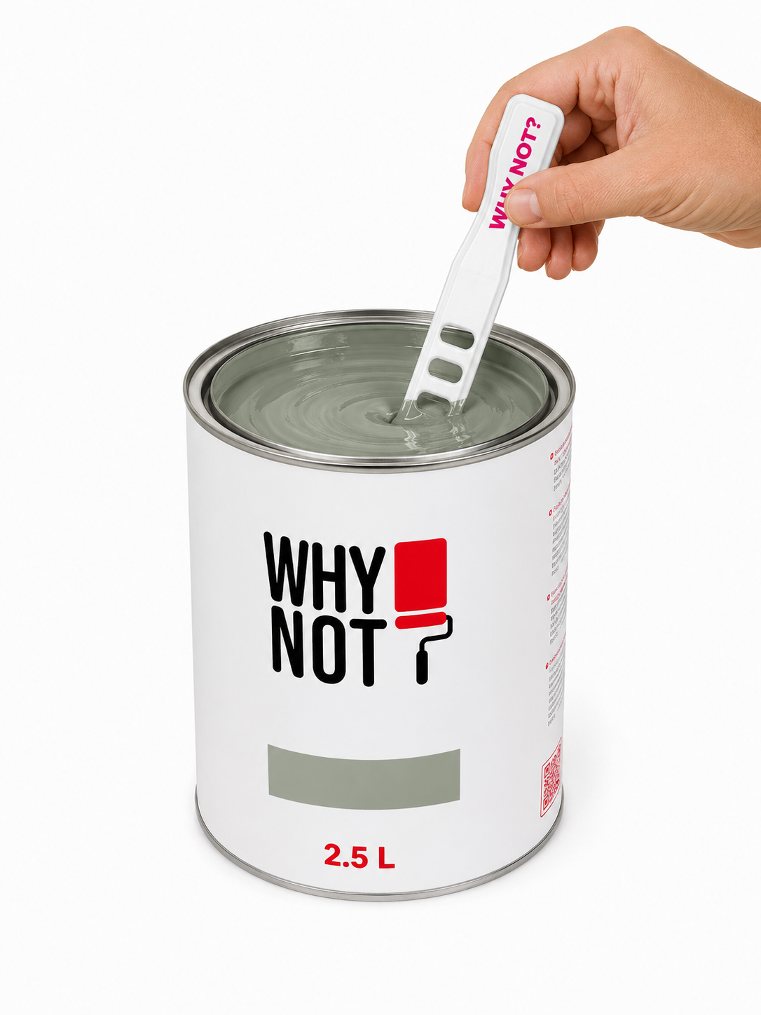Whynot? Boya Karıştırıcı Plastik Çubuk