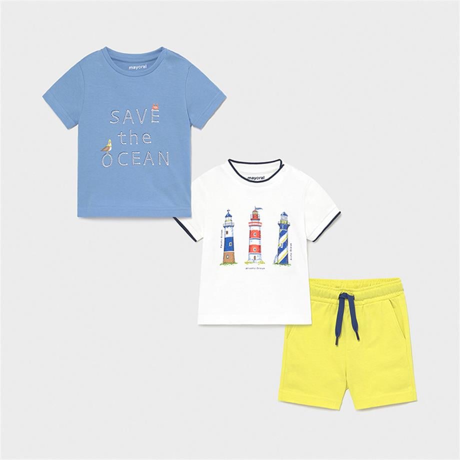 Mayoral Erkek Bebek 3'lü Ocean Set
