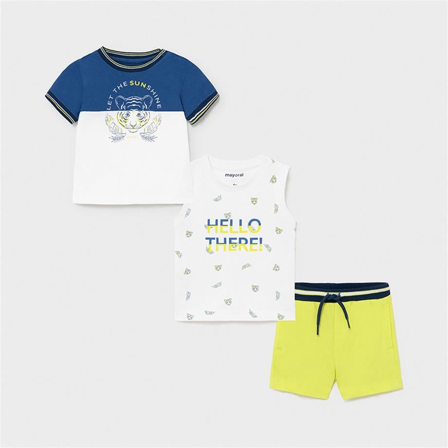 Mayoral Erkek Bebek  3'lü Tiger Set