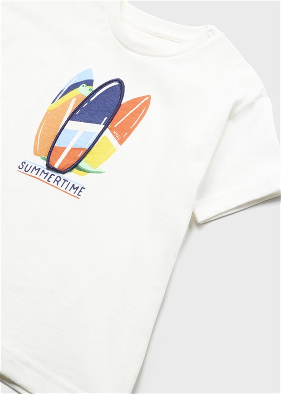 Mayoral Erkek Bebek Baskılı T-Shirt