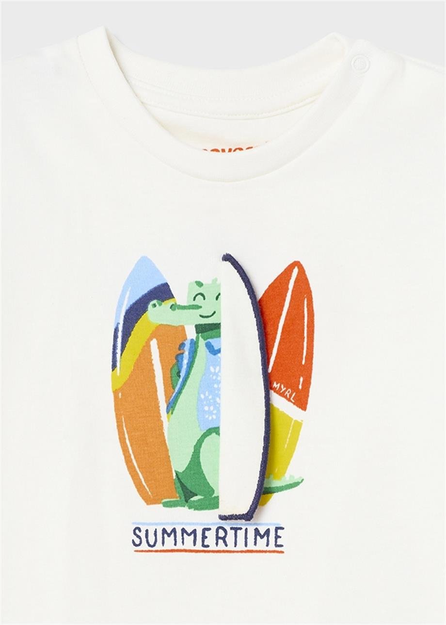 Mayoral Erkek Bebek Baskılı T-Shirt