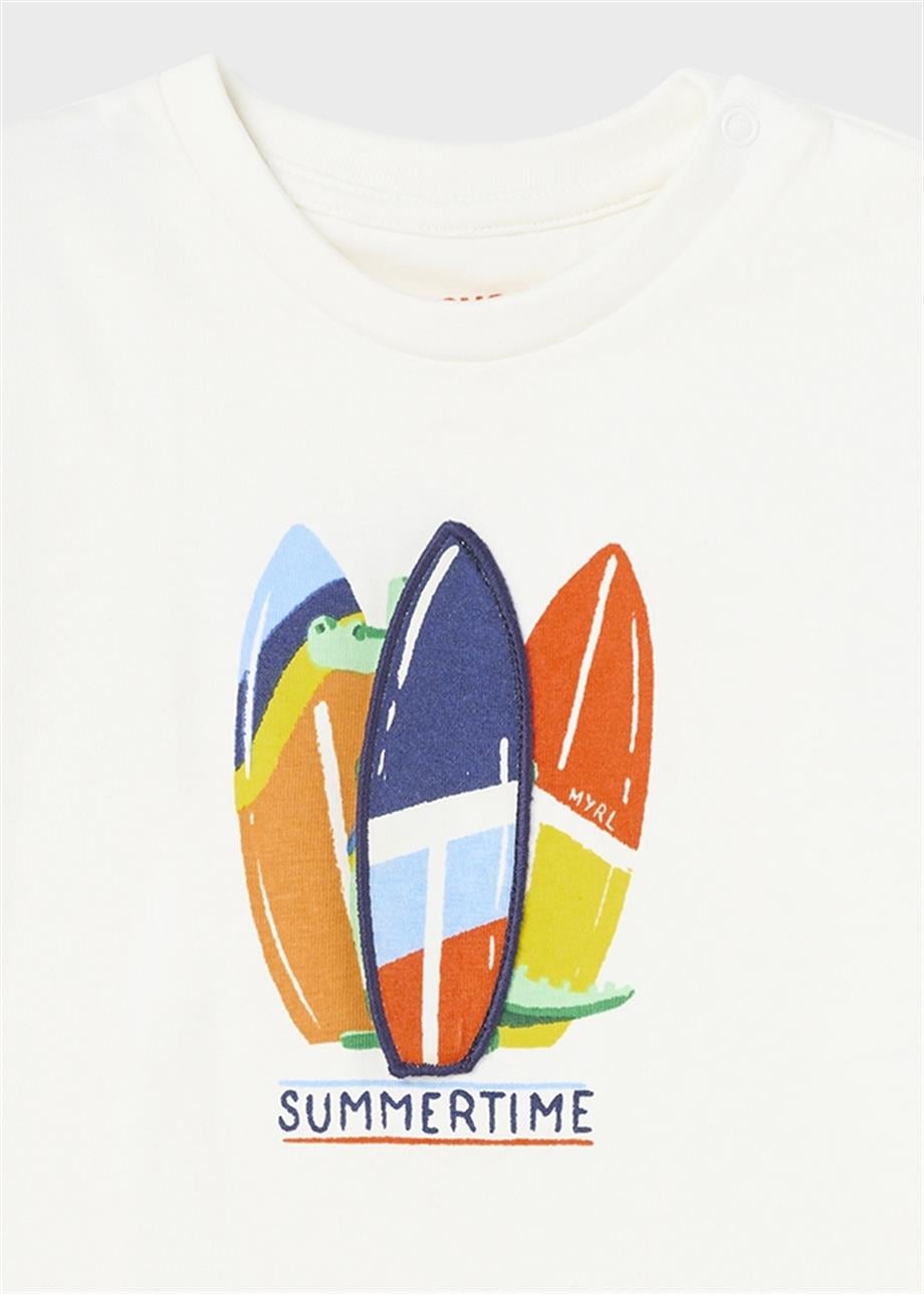 Mayoral Erkek Bebek Baskılı T-Shirt