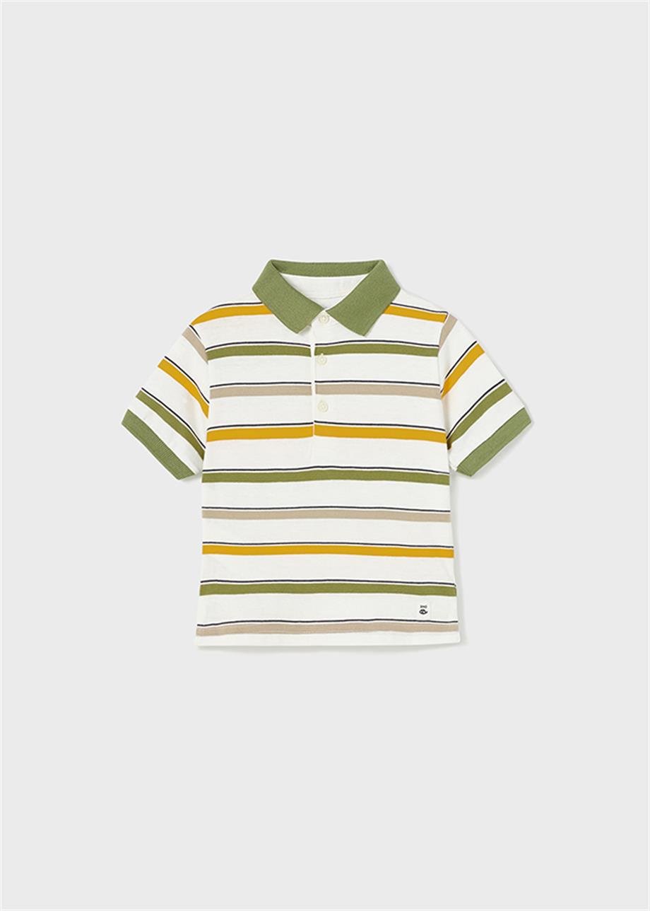 Mayoral Erkek Bebek Çizgili Polo Yaka T-Shirt