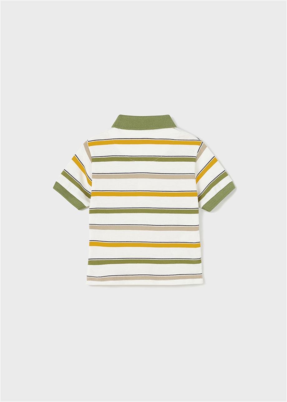Mayoral Erkek Bebek Çizgili Polo Yaka T-Shirt