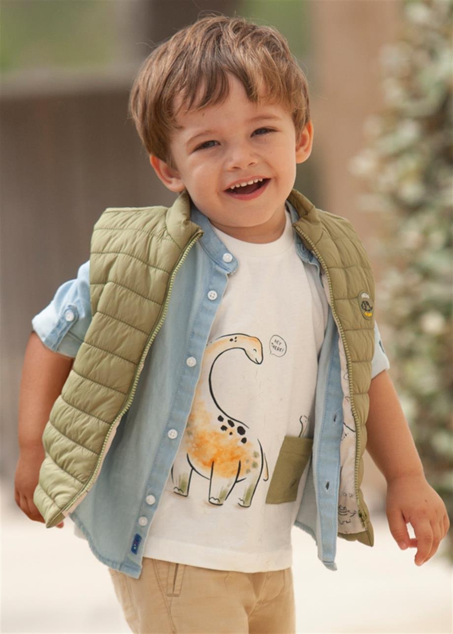 Mayoral Erkek Bebek Dinazor Baskılı T-Shirt
