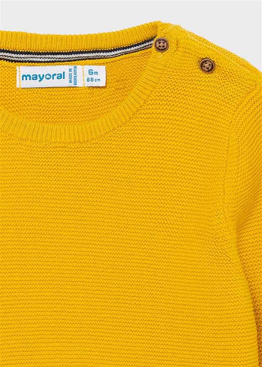 Mayoral Erkek Bebek Pamuklu Düğmeli Kazak