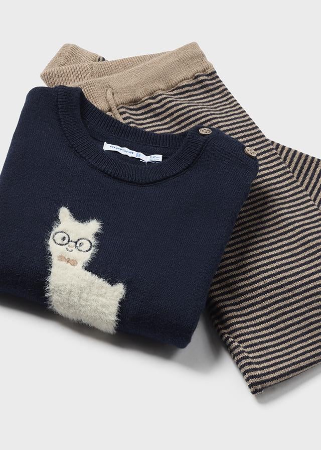 Mayoral Erkek Bebek Pantolon Kazak Set