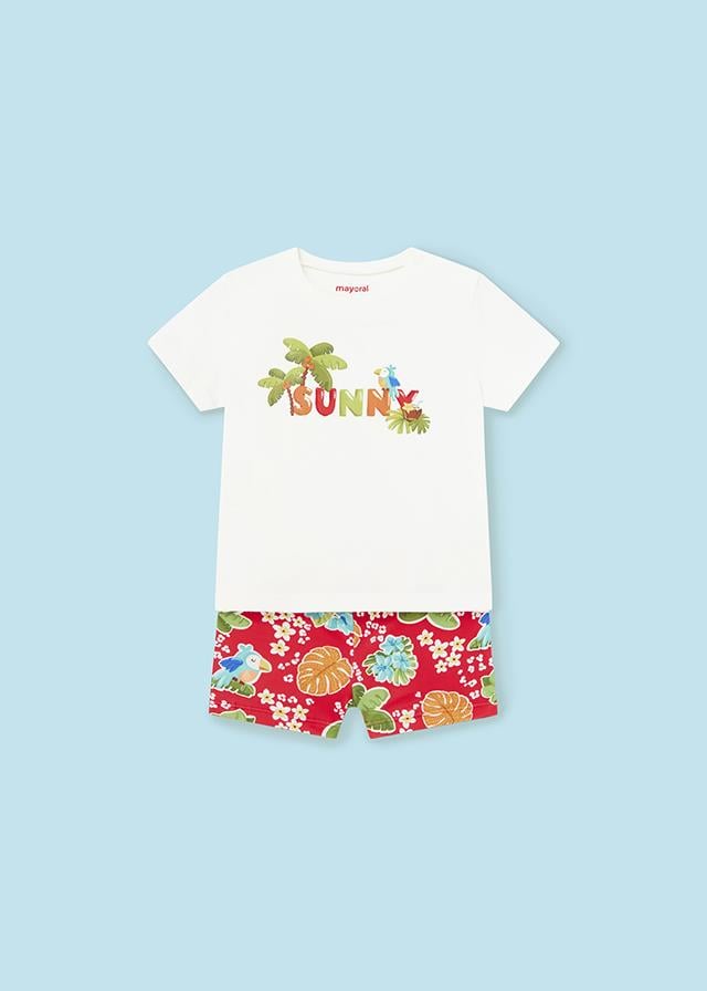 Mayoral Erkek Bebek Tshirt Mayo Set