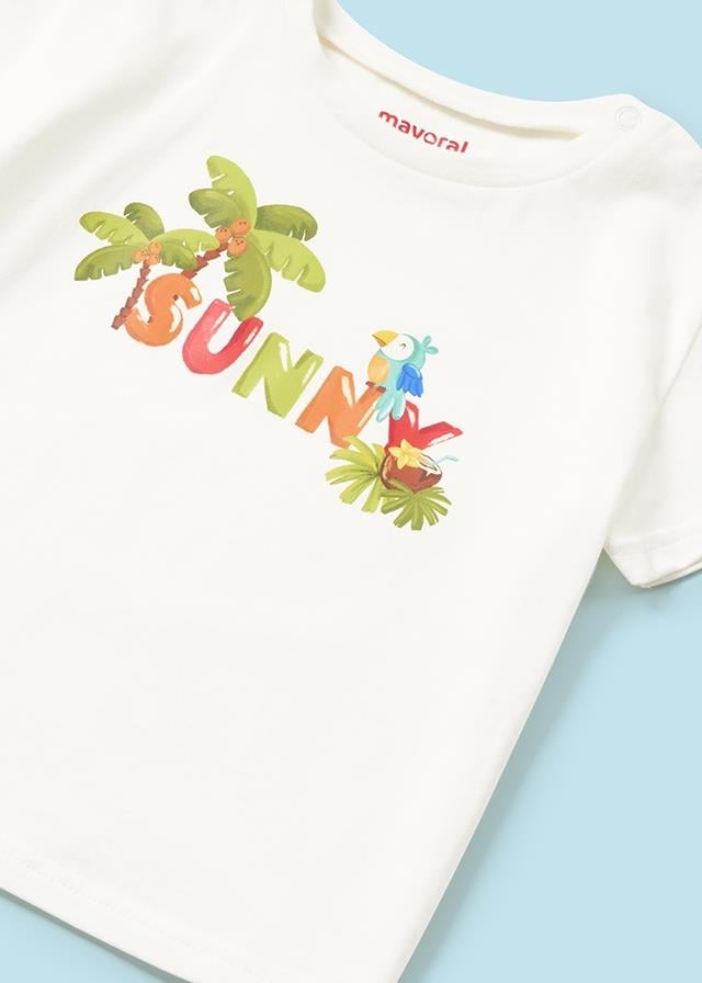 Mayoral Erkek Bebek Tshirt Mayo Set