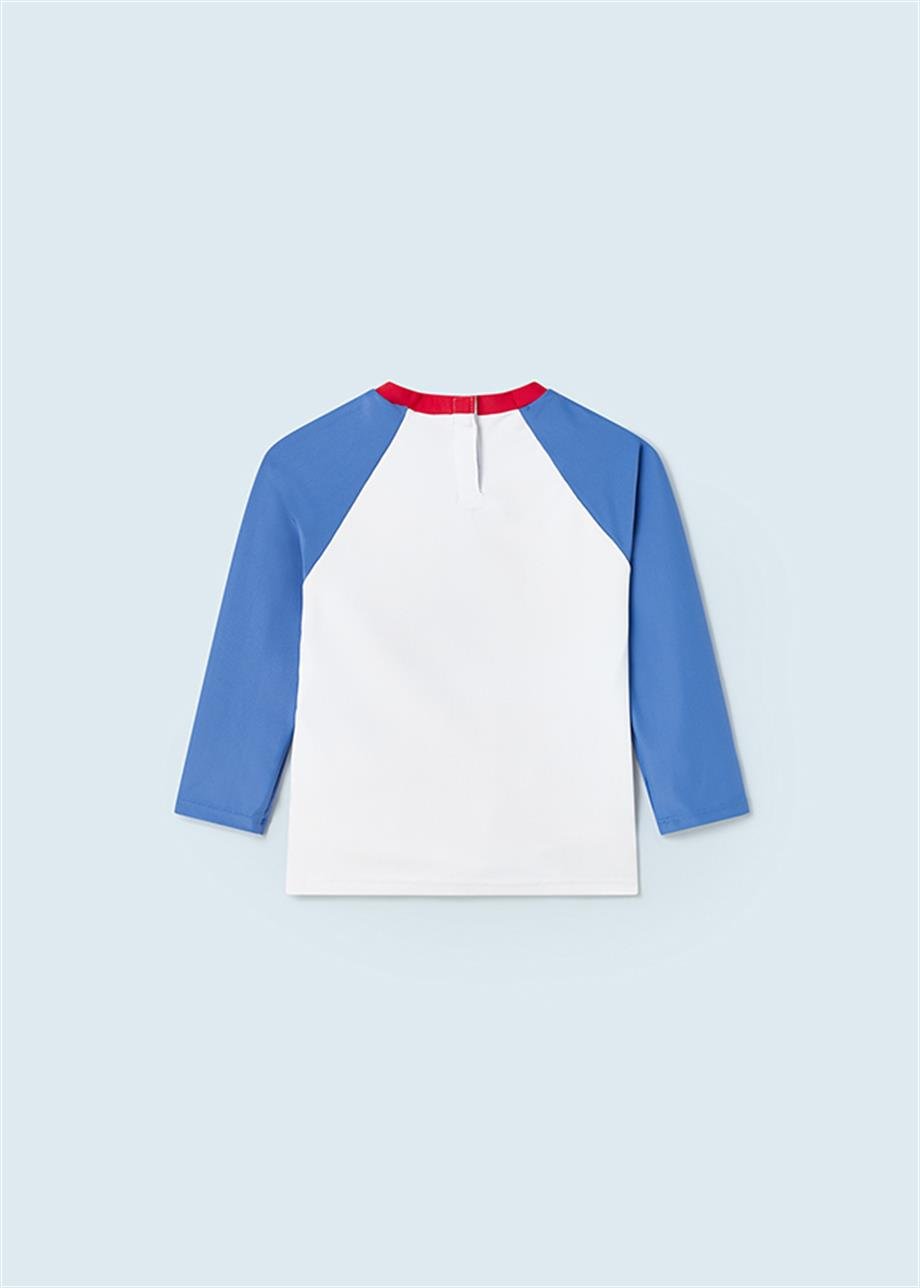 Mayoral Erkek Bebek Ultraviole Deniz T-Shirt
