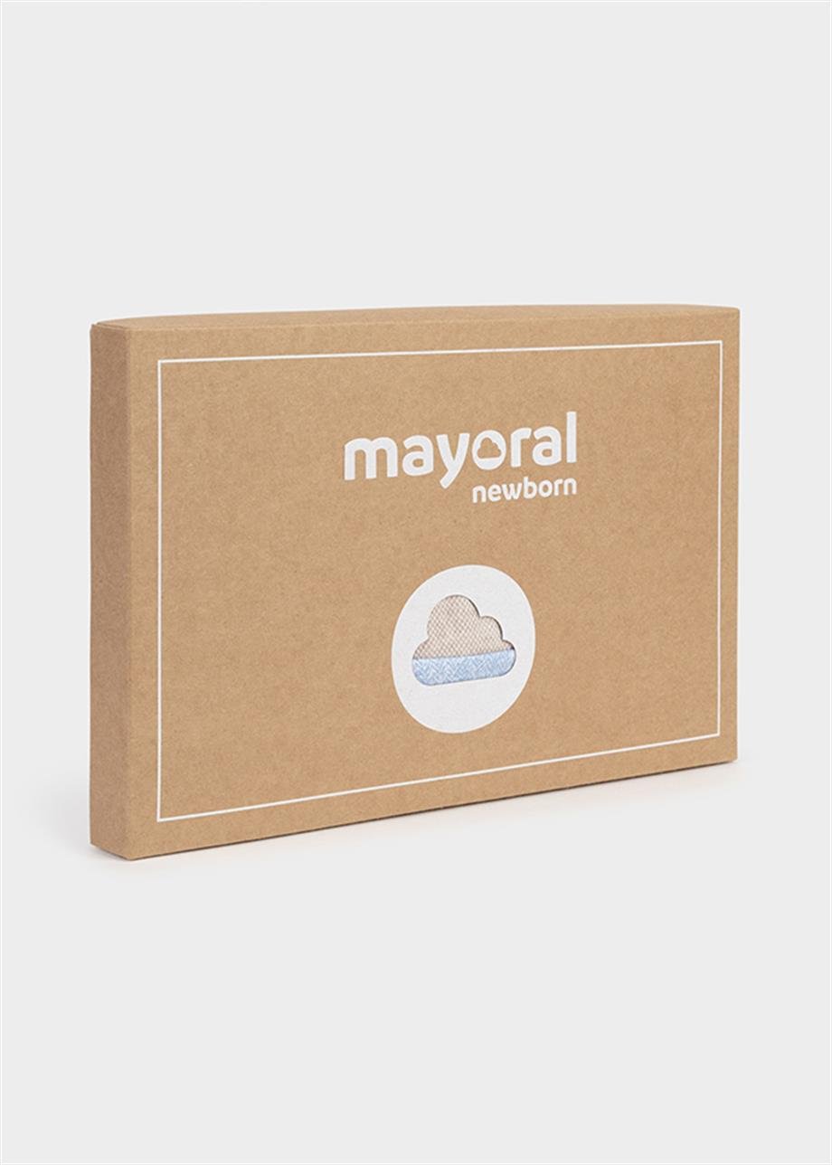 Mayoral Erkek Bebek Yenidoğan 2'li Tulum - Önlük Set