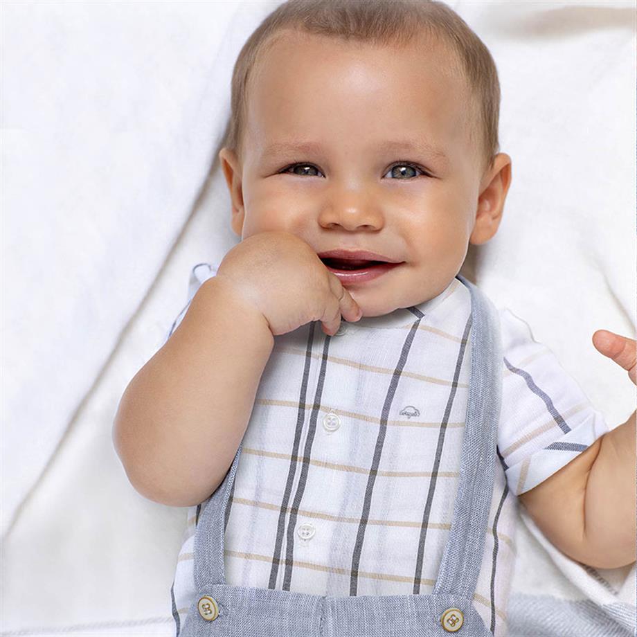 Mayoral Erkek Bebek Yenidoğan Gri Askı Set