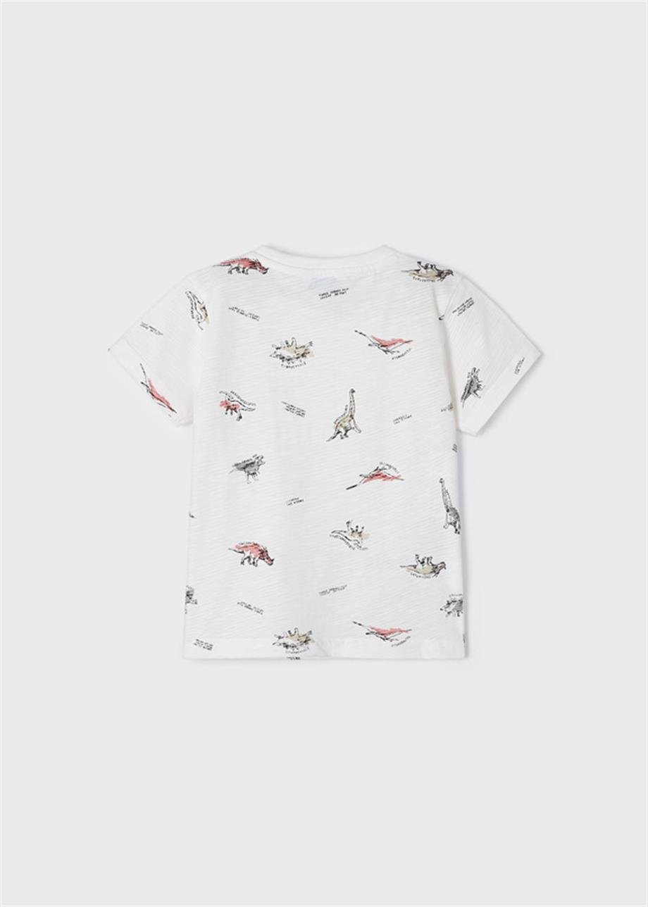 Mayoral Erkek Çocuk Dinazor Baskılı T-Shirt