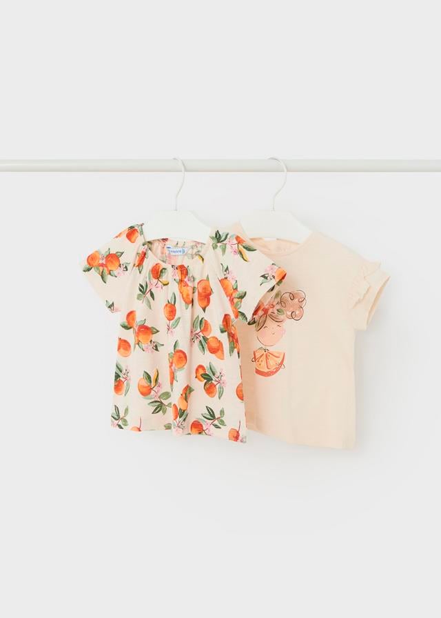 Mayoral Kız Bebek 2'li Tshirt