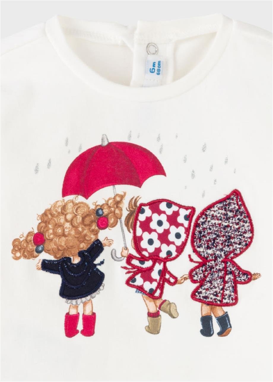 Mayoral Kız Bebek Bermuda Takım Set