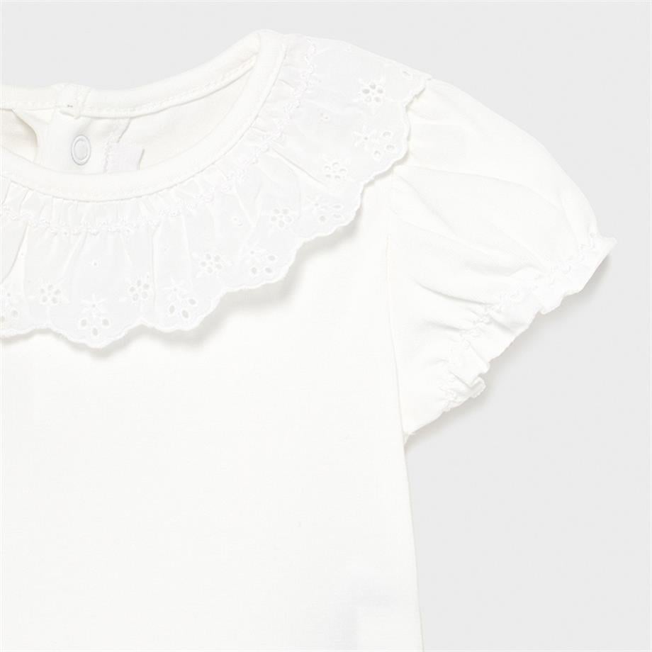 Mayoral Kız Bebek Beyaz Badi