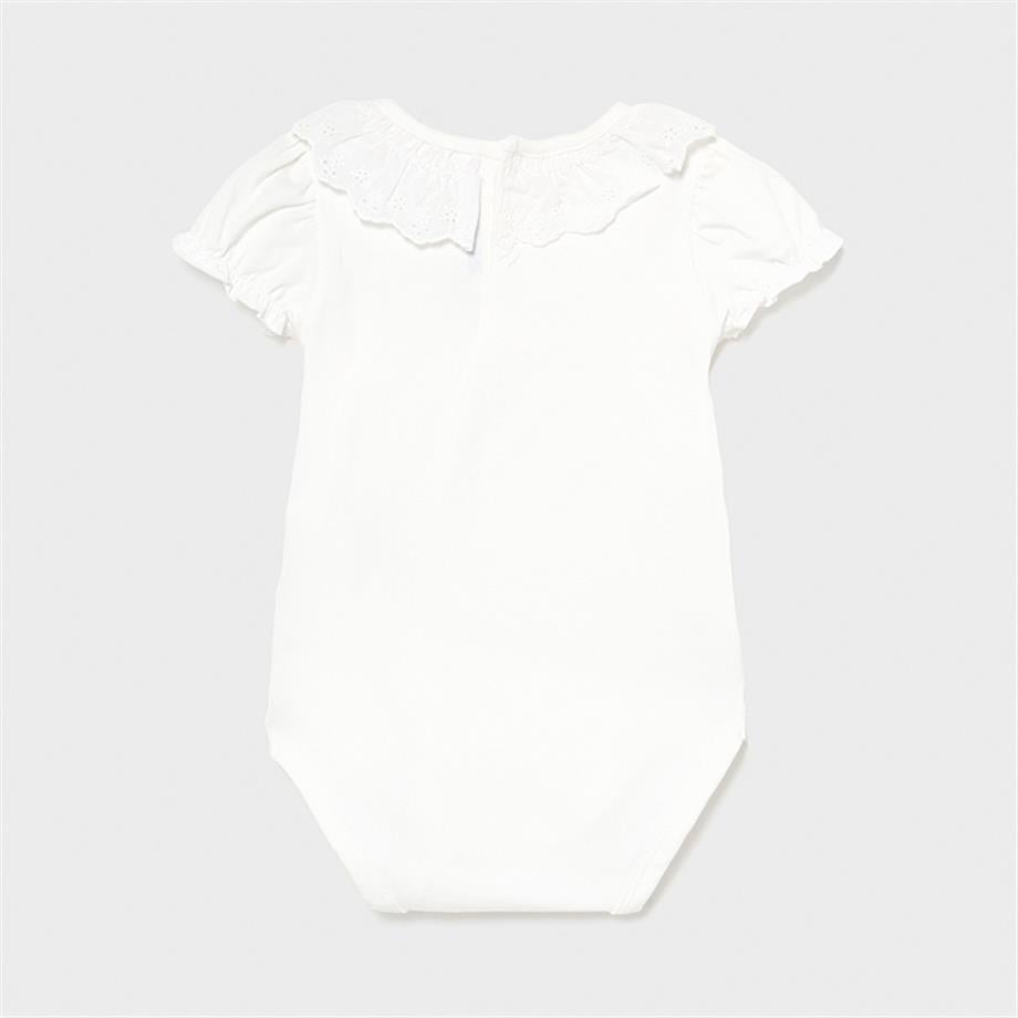 Mayoral Kız Bebek Beyaz Badi