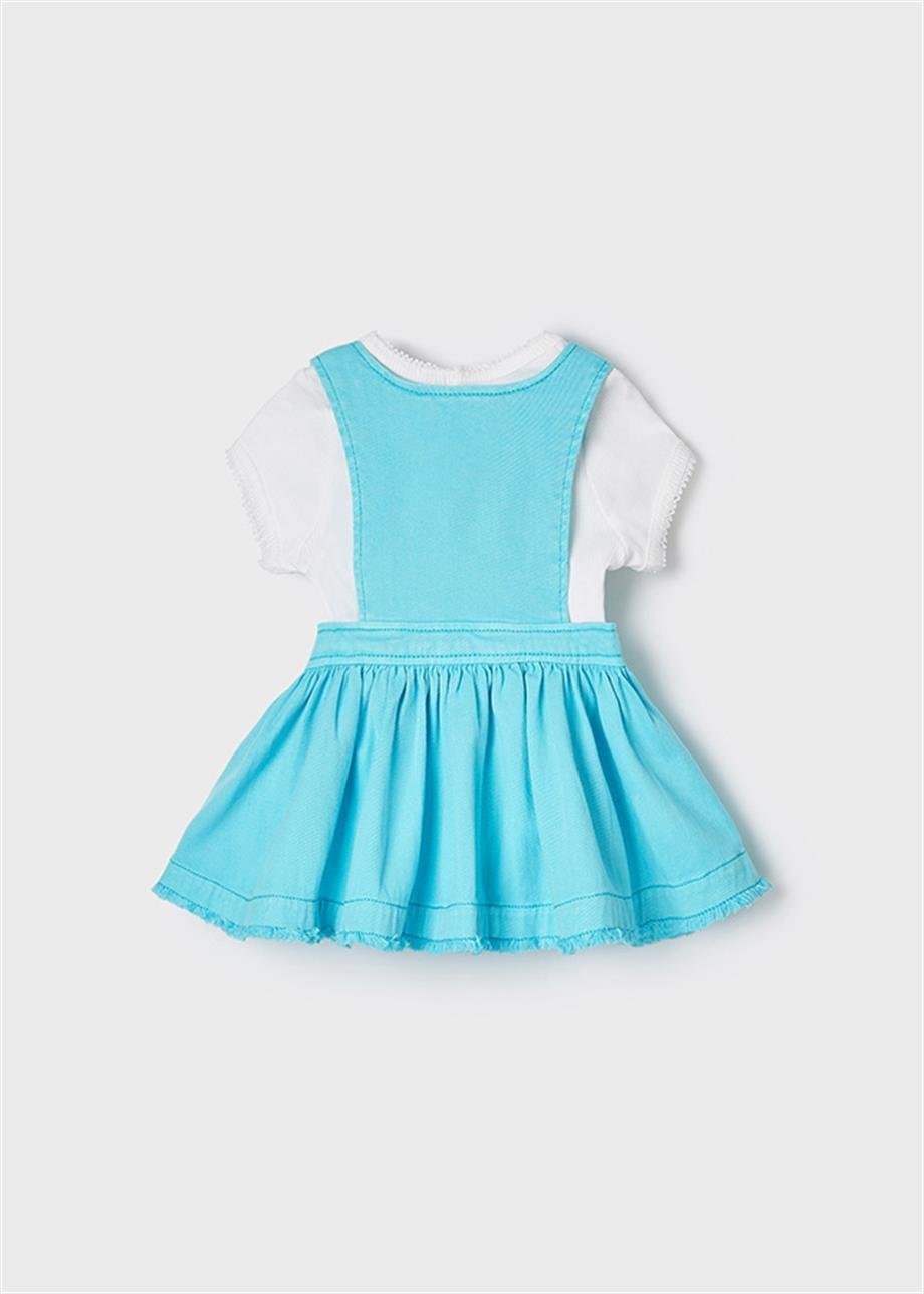 Mayoral Kız Bebek Elbise T-shirt Set