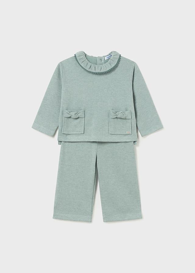 Mayoral Kız Bebek Pantolon Sweatshirt Takım