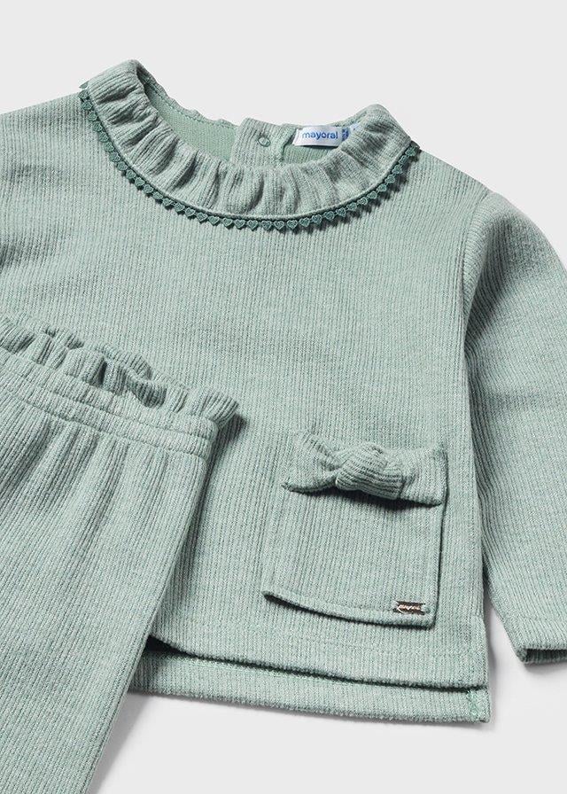 Mayoral Kız Bebek Pantolon Sweatshirt Takım