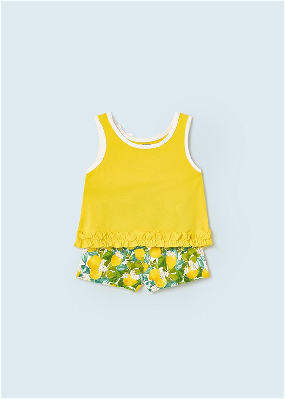Mayoral Kız Bebek Şort T-shirt Set