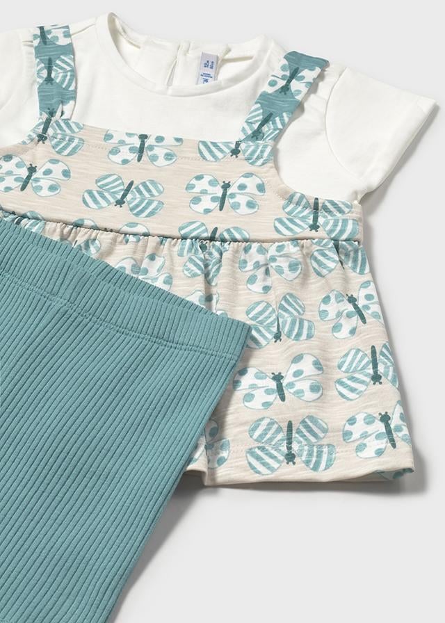 Mayoral Kız Bebek Şort Tshirt Set