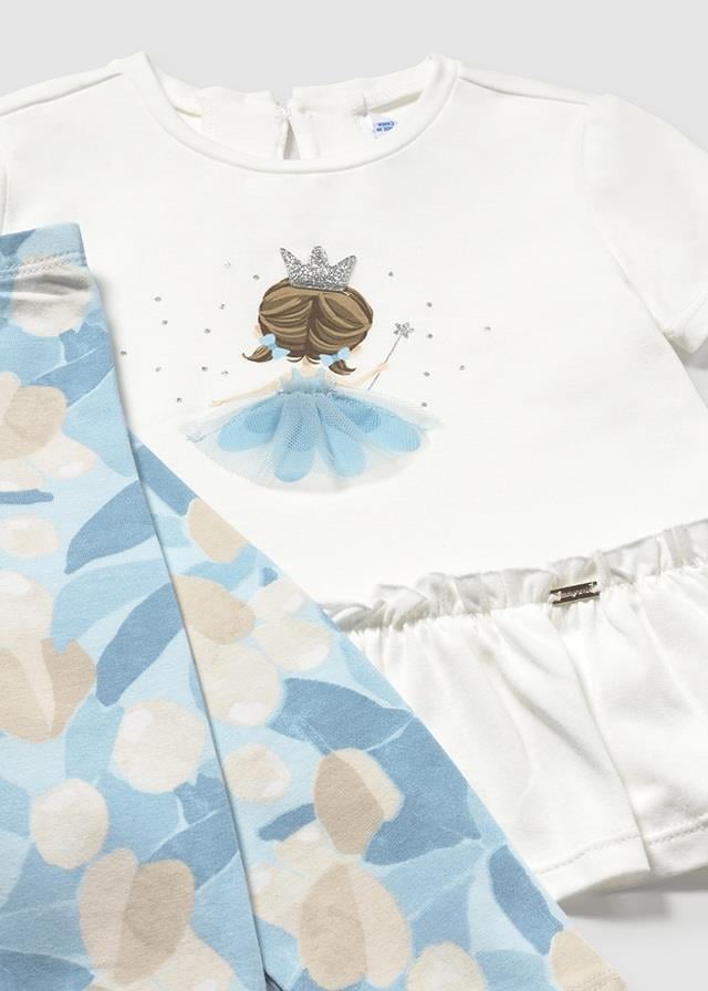 Mayoral Kız Bebek Tayt Tshirt Set