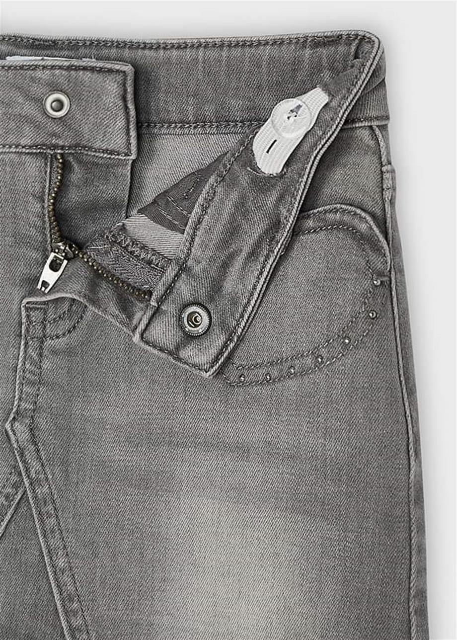 Mayoral Kız Çocuk Denim Kot Etek