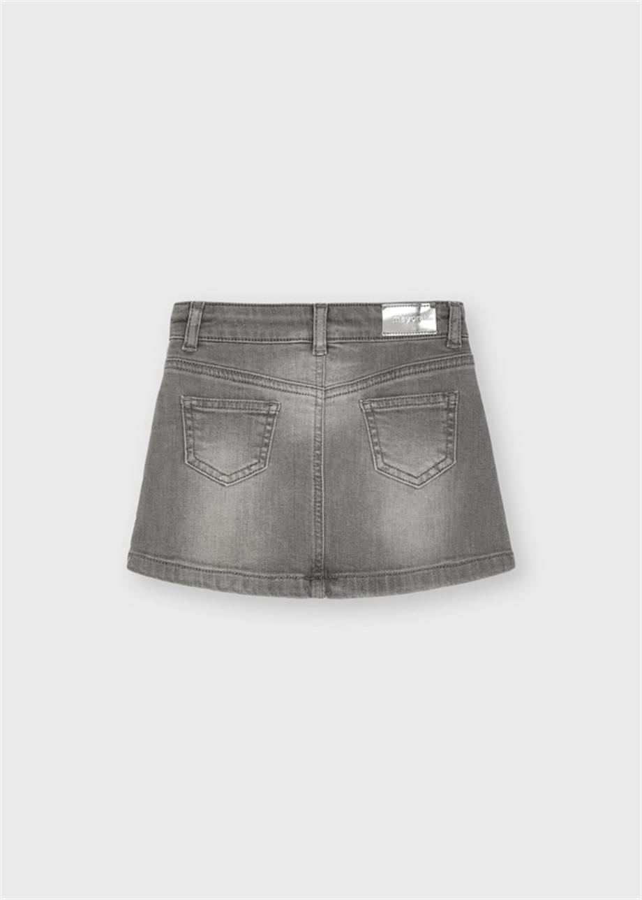 Mayoral Kız Çocuk Denim Kot Etek