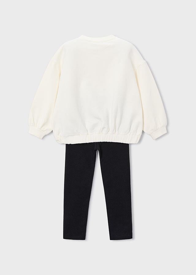 Mayoral Kız Çocuk Tayt Uzunkollu Tshirt Takım