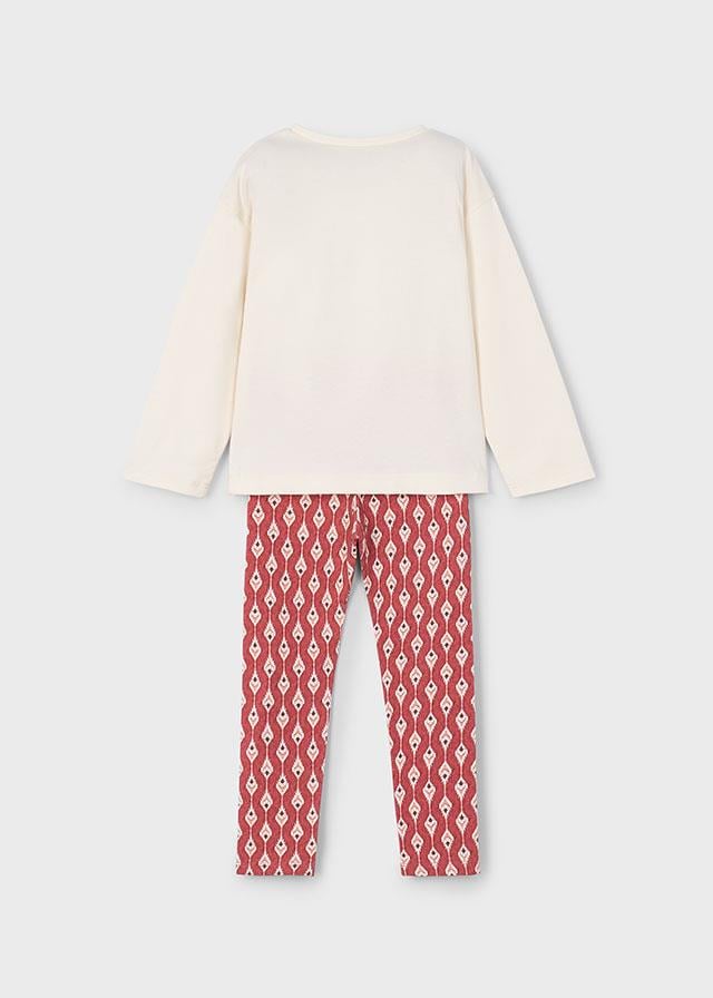 Mayoral Kız Çocuk Tayt Uzunkollu Tshirt Takım